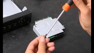 ZOSI CCTV SYSTEMhow to install hard drive [upl. by Elison]