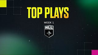 NLL Week 1 Top 5 Plays [upl. by Sivatco568]