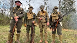 WW1 Reenactment Spring Newville 2022 [upl. by Annenn]