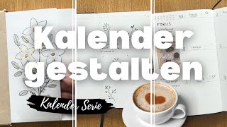 KALENDER GESTALTUNGS SERIE I ENDLICH [upl. by Cacia]