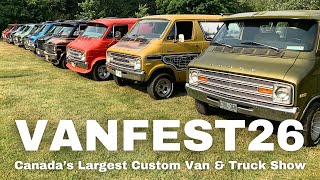 VAN TOUR  VANFEST26  More Incredible Vans at CANADAs Largest Custom Van amp Truck Show 2023 [upl. by Greerson463]