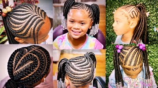 New amp Trendy Little Girls Back to School Hairstyles  Cute amp Stylish Protective Kids Hairstyle Ideas [upl. by Devine940]