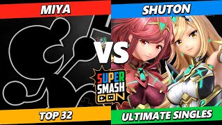 SSC 2023  MiYa Game amp Watch Vs Shuton Pyra Mythra Olimar Smash Ultimate  SSBU [upl. by Carpet]