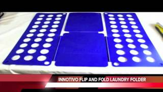 Innotivo Flip and Fold Laundry Folder  The Ultimate Clothes Folding Tool [upl. by Meeharbi403]