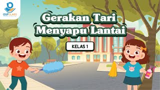 Kelas 2 SBdP Gerakan Tari Menyapu Lantai [upl. by Llerruj]