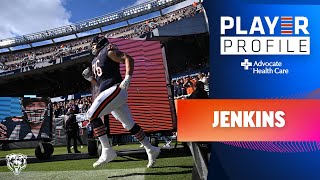 Teven Jenkins  Player Profile  Chicago Bears [upl. by Ahsenrac]