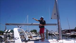 Importance of Friction in Furling Mainsail  Furling Part 2 [upl. by Pollitt553]