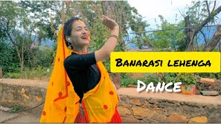 BANARASI LEHENGA DANCE  mashakbeen SHWETA MEHRANEW kumauni song dance video youtube [upl. by Rahm]