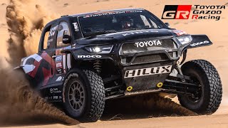 2024 Toyota GR DKR Hilux EVO T1U Dakar Race Truck [upl. by Descombes]