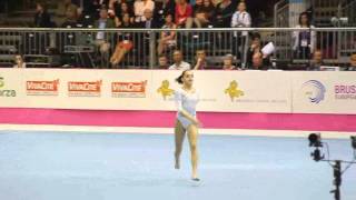 Larisa Andreea IORDACHE ROU Floor Team Final European Gymnastics Championships 2012 [upl. by Feeney]