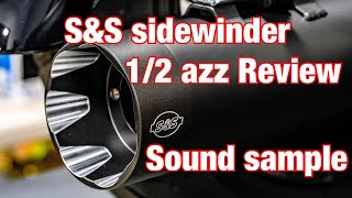 SampS Sidewinder Exhaust review amp Sound test harleyDavidson motorcycleheartattack [upl. by Steffi]