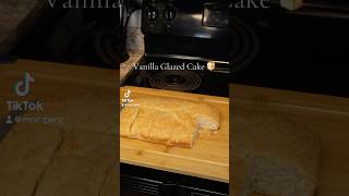 Vanilla Glazed Cake 🍞 Save  Share 📲 foodrecipe cakerecipe recipe ecipe [upl. by Gun]