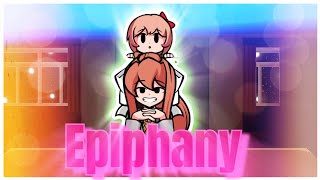 Cheerful Epiphany Epiphany but Monika and Sayori Sings it fnf cover [upl. by Calan]