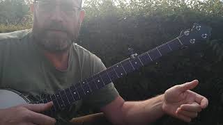 The Creggan White Hare Clawhammer banjo walk through [upl. by Vonnie]