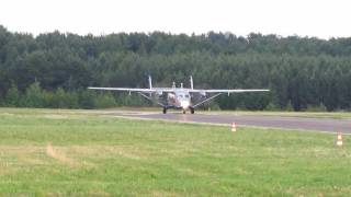 PZL Mielec M28 Skytruck Extreme Take Off  Olsztyn EPOD [upl. by Enna]