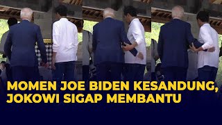 Joe Biden Tersandung di KTT G20 Bali Jokowi Langsung Sigap Lakukan Ini [upl. by Sellig413]