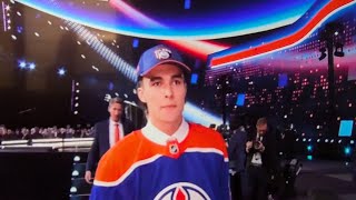 Edmonton Oilers TRADE UP Then Draft Sam OReilly At 2024 NHL DRAFT [upl. by Ynnavoj]