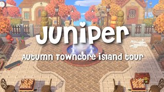 Autumn Towncore Island Tour 🍂  Animal Crossing New Horizons No Commentary [upl. by Abeh]