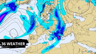 ΚΑΙΡΟΣ  19 Νοεμβρίου 2024  Μοντέλο ECMWF  Υετός  βροχές καταιγίδες  Στην Ευρώπη [upl. by Rogozen]