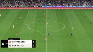 1 FSV Mainz 05 vs Montpellier 10082024 Club Friendlies EA FC 24 [upl. by Reinal]