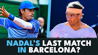 Rafael Nadal vs Alex de Minaur Highlights  Barcelona 2024 [upl. by Haelam]