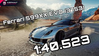 Asphalt 9  Car Hunt Riot  Ferrari 599XX EVO  Sprint Finish [upl. by Wincer]