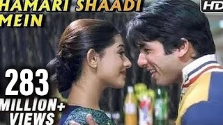 Hamari Shaadi Mein  Vivah  Shahid Kapoor Amrita Rao  Superhit Bollywood Song [upl. by Iderf]