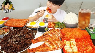 ASMR MUKBANG 집밥 직접 만든 김치찌개 계란후라이 생선구이 먹방 Kimchijjigae Korean Home Meal EATING REAL SOUND [upl. by Enitsenre]