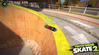 Touchgrind Skate 2 Car Park Competition World Record [upl. by Magdala29]