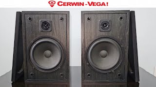 CERWIN VEGA L7 BOOKSHELF SPEAKERS Dont Miss [upl. by Etteniotnna]