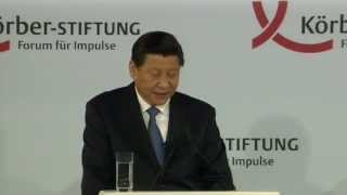 Chinas President Xi Jinping to give speech in Berlin Chinese [upl. by Asusej958]