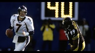 1997 WK 20 AFC Championship Denver Broncos 144  Pittsburgh Steelers 125 [upl. by Wolfe]