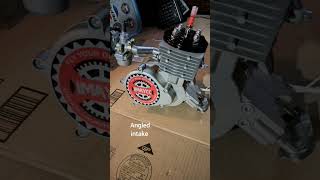 Imaycc 80cc motorized bicycle build moped automobile [upl. by Leorsiy846]