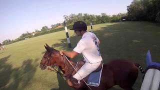 Polo Cam GoPro La Mimosa Polo Team Italia Player Edoardo Ferrari [upl. by Halonna]