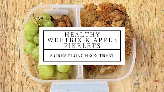 Healthy Weetbix and Apple Pikelets [upl. by Eedrahc477]