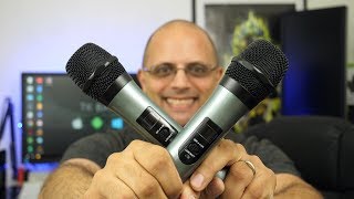 ARCHEER UHF Wireless Microphone System Review Budget and Cheap Under 70 2017 [upl. by Nobie]