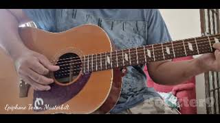 Epiphone Texan Masterbilt Natural Age Vintage 2023 Unboxing [upl. by Harlie]