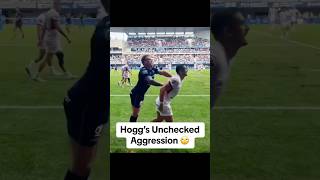 Stuart Hoggs Unchecked Aggression on the Field 🙄 rugbyedit edit rugby stuarthogg scotland [upl. by Haldas]