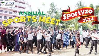 Annual Sports Meet 2k24 Le mer Public School Thriprayar [upl. by Meg]