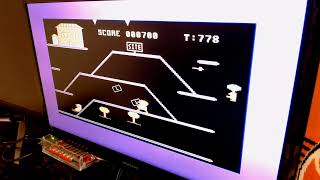 Commodore 64 Barmy Builders 16070 points [upl. by Martinez236]