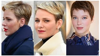 amazing beautiful pixie haircut ideas shorthairstyles [upl. by Alphonsa]