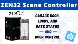 Automatically set button LED colors on the Zooz ZEN32 Scene Controller to show device status [upl. by Joelie]