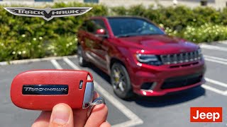 The 2020 Jeep Grand Cherokee Trackhawk is a Muscle Car in an SUV Suit InDepth Review [upl. by Devin]