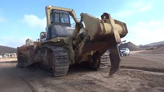 LARGEST DOZER KOMATSU D575A 2 by httpwwwpacificcranescom [upl. by Lebar]