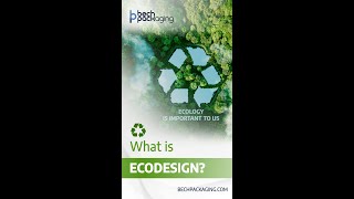 What is ecodesign Bech Packaging [upl. by Esilana948]