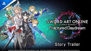 Sword Art Online Fractured Daydream  Story Trailer  PS5 Games [upl. by Litnahc]