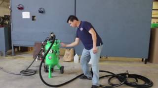 How to Use the DB150 Dustless Blasting Equipment [upl. by Haland926]