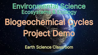 Biogeochemical Cycles Project Demo [upl. by Anih448]