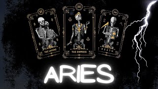 ARIES OCTOBER 2024  YOU WAITED 3 YEARS FOR THIS…I’M FREAKING OUT ARIES OCTOBER 2024 TAROT [upl. by Shaefer]