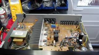 Marantz PM 57 Amplifier Repair [upl. by Nasus884]